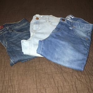 Bundle of 3 girls skinny jeans